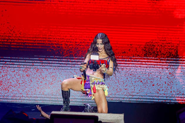 Marina Sena will perform at Carnauol 2026. Sao Paulo, (SP), 01 24 2025 - carnauol festival carnaval sp - Singer Marina Sena during a performance at Carnauol, held at Allianz Parque, in Sao Paulo, this Saturday, January 24, 2026. (Foto: Leco Viana Thenews2 imago images) Marina Sena will perform at Carnauol 2026.  Copyright: xLecoxVianax