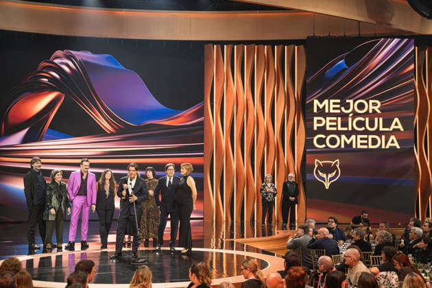2026 Feroz Awards Gala The team of La Cena during the 2026 Feroz Awards Gala, at the Pazo da Cultura, on January 24, 2026, in Pontevedra, Galicia Spain The Feroz Awards are presented annually by the Asociación de Informadores Cinematográficos de Espana since 2014, with the aim of highlighting the best audiovisual production of the year, both in film and television 24 JANUARY 2026 Elena Ferná Espana  Copyright: xElenaxFernandezx 7242590