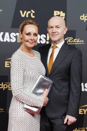 Rani De Coninck pictured during the fourth edition of the Kastaars! , Flemish media awards, in Lint, Saturday 24 January 2026. Media companies and broadcasters VRT, DPG Media and Play Media and streaming platform Streamz are joining forces for these media prices.  NICOLASxMAETERLINCK 158373132