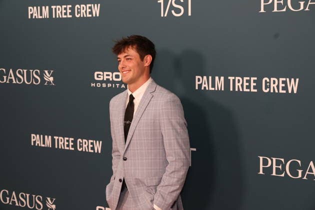 HALLANDALE, FLORIDA - JANUARY 24: Griffin Johnson and Macy Broyles attends the Pegasus World Cup at Gulfstream Park on January 24, 2026 in Hallandale, Florida. ..People: Griffin Johnson and Macy Broyles. Hallandale United States Of America  - ZUMAs214 20260124_aba_s214_028 Copyright: xSMGx