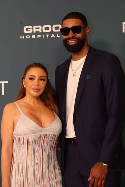 HALLANDALE, FLORIDA - JANUARY 24: Larsa Pippen and Jeff Coby attends the Pegasus World Cup at Gulfstream Park on January 24, 2026 in Hallandale, Florida. People: Larsa Pippen and Jeff Coby Copyright: xhoome.com MediaPunchx