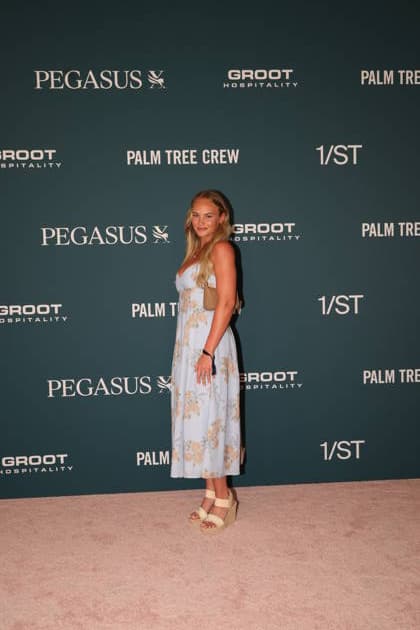 HALLANDALE, FLORIDA - JANUARY 24: Ashley Moore attends the Pegasus World Cup at Gulfstream Park on January 24, 2026 in Hallandale, Florida. People: Ashley Moore Copyright: xhoome.com MediaPunchx