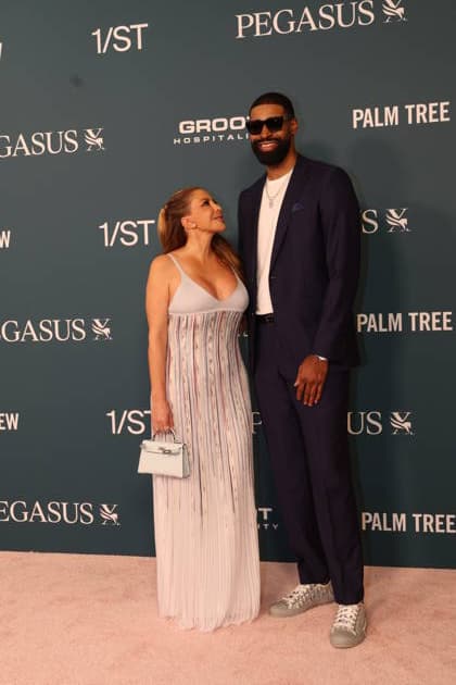 HALLANDALE, FLORIDA - JANUARY 24: Larsa Pippen and Jeff Coby attends the Pegasus World Cup at Gulfstream Park on January 24, 2026 in Hallandale, Florida. People: Larsa Pippen and Jeff Coby Copyright: xhoome.com MediaPunchx