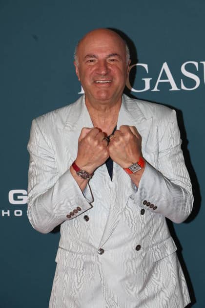 HALLANDALE, FLORIDA - JANUARY 24: Kevin O Leary and Linda O Leary attends the Pegasus World Cup at Gulfstream Park on January 24, 2026 in Hallandale, Florida. People: Kevin O Leary and Linda O Leary Copyright: xhoome.com MediaPunchx