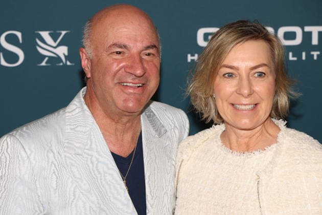 HALLANDALE, FLORIDA - JANUARY 24: Kevin O Leary and Linda O Leary attends the Pegasus World Cup at Gulfstream Park on January 24, 2026 in Hallandale, Florida. People: Kevin O Leary and Linda O Leary Copyright: xhoome.com MediaPunchx