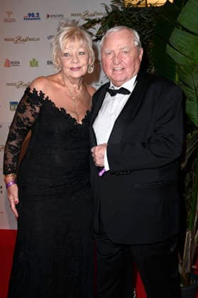 Ulli Wegner mit Ehefrau Margret Wegner beim Presseball Berlin 2026 im JW Marriott Hotel. Berlin, 24.01.2026