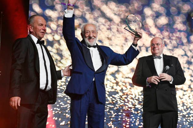 Mario Koss, Dieter Hallervorden und Walter Kohl beim Presseball Berlin 2026 im JW Marriott Hotel. Berlin, 24.01.2026