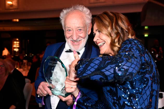 Dieter Hallervorden mit Ehefrau Christiane Zander beim Presseball Berlin 2026 im JW Marriott Hotel. Berlin, 24.01.2026