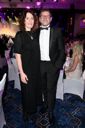 Bettina Jarasch und Werner Graf beim Presseball Berlin 2026 im JW Marriott Hotel. Berlin, 24.01.2026