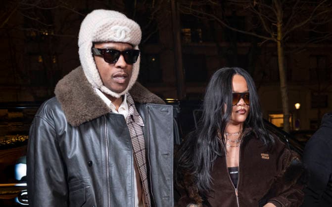Rihanna and her partner A AP Rocky went to dinner at the Plaza Athénée in Paris on January 24, 2026 Yehiel Chekroune Bestimage Rihanna and her partner A AP Rocky went to dinner at the Plaza Athénée in Paris on January 24, 2026 Paris France  Copyright: xYehielxChekrounex xBestimagexYehielxChekrounex xBestimagex