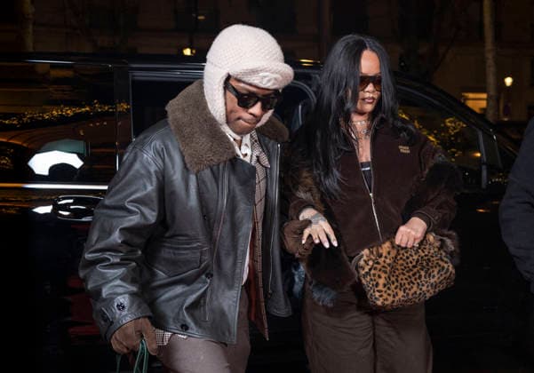 Rihanna and her partner A AP Rocky went to dinner at the Plaza Athénée in Paris on January 24, 2026 Yehiel Chekroune Bestimage Rihanna and her partner A AP Rocky went to dinner at the Plaza Athénée in Paris on January 24, 2026 Paris France  Copyright: xYehielxChekrounex xBestimagexYehielxChekrounex xBestimagex