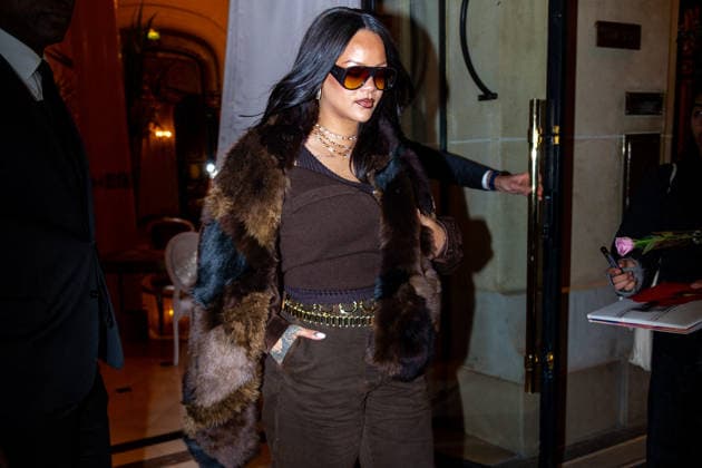 Rihanna and her partner A AP Rocky went to dinner at the Plaza Athénée in Paris on January 24, 2026 Yehiel Chekroune Bestimage Rihanna and her partner A AP Rocky went to dinner at the Plaza Athénée in Paris on January 24, 2026 Paris France  Copyright: xYehielxChekrounex xBestimagexYehielxChekrounex xBestimagex