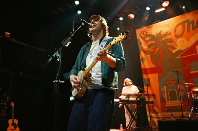 The 502s performing at the Forum in London LONDON, ENGLAND - JANUARY 24: Eddie Isola of ˜The 502s™ performing at the Forum on January 24, 2026 in London, England. CAP MAR MAR Great Britain Copyright: xMartinxHarris CapitalxPicturesx