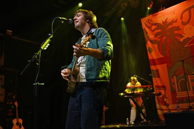 The 502s performing at the Forum in London LONDON, ENGLAND - JANUARY 24: Eddie Isola of ˜The 502s™ performing at the Forum on January 24, 2026 in London, England. CAP MAR MAR Great Britain Copyright: xMartinxHarris CapitalxPicturesx