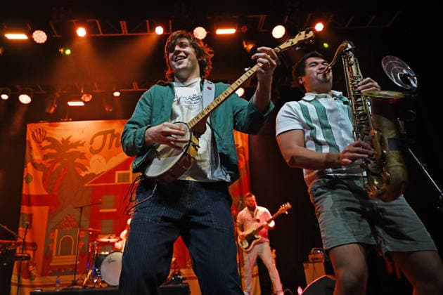 The 502s performing at the Forum in London LONDON, ENGLAND - JANUARY 24: Eddie Isola and Joe Capati of ˜The 502s™ performing at the Forum on January 24, 2026 in London, England. CAP MAR MAR Great Britain Copyright: xMartinxHarris CapitalxPicturesx