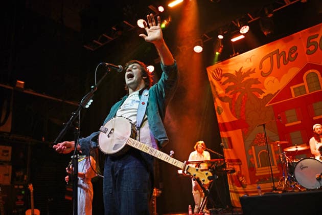 The 502s performing at the Forum in London LONDON, ENGLAND - JANUARY 24: Eddie Isola of ˜The 502s™ performing at the Forum on January 24, 2026 in London, England. CAP MAR MAR Great Britain Copyright: xMartinxHarris CapitalxPicturesx