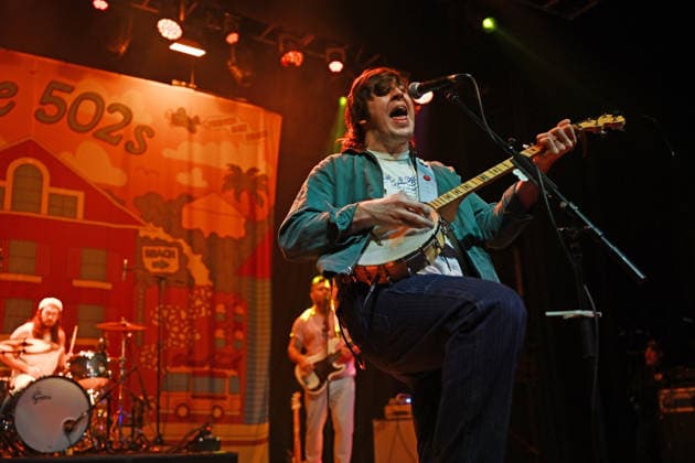 The 502s performing at the Forum in London LONDON, ENGLAND - JANUARY 24: Eddie Isola of ˜The 502s™ performing at the Forum on January 24, 2026 in London, England. CAP MAR MAR Great Britain Copyright: xMartinxHarris CapitalxPicturesx
