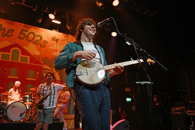 The 502s performing at the Forum in London LONDON, ENGLAND - JANUARY 24: Eddie Isola of ˜The 502s™ performing at the Forum on January 24, 2026 in London, England. CAP MAR MAR Great Britain Copyright: xMartinxHarris CapitalxPicturesx