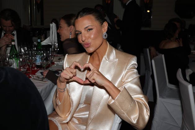 Deutscher Filmball 2026 Laura Wontorra (deutsche Fernsehmoderatorin) im Ballsaal bei der After Show Party. 50. Deutscher Filmball 2026 am 24.01.2026 im Hotel Bayerischer Hof in München. Bayern, Deutschland.