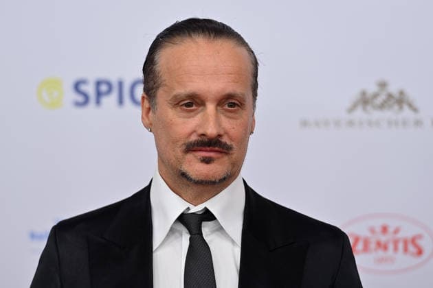 Alex Christensen (Schauspieler) , Einzelbild,angeschnittenes Einzelmotiv,Portraet,Portrait,Porträt. 50.Deutscher Filmball, Roter Teppich,Red Carpet, am 24.01.2026 im H o t e l B a y e r i s c h e r H o f, M u e n c h e n.