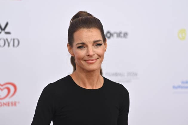 Yvonne CATTERFELD (Schauspielerin). Einzelbild,angeschnittenes Einzelmotiv,Portrait,Portraet. 50.Deutscher Filmball, Roter Teppich,Red Carpet, am 24.01.2026 im H o t e l B a y e r i s c h e r H o f, M u e n c h e n.
