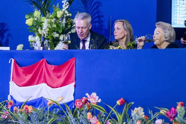 Amsterdam, The Netherlands, 2026-01-24 20:14:46 AMSTERDAM, January 24, 2026, RAI Princess Beratrix and Princess Margarita at Jumping Amsterdam 2025. For four days, RAI Amsterdam will be all about top-level sport, entertainment, and atmosphere. PHOTO: NLBeeld Patrick van Emst Credit: NL Beeld Patrick van Emst  Copyright: xx x