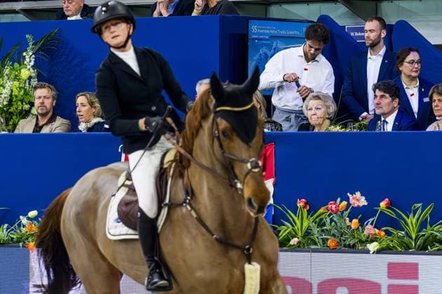 Amsterdam, The Netherlands, 2026-01-24 20:53:24 AMSTERDAM, January 24, 2026, RAI Princess Beratrix and Princess Margarita at Jumping Amsterdam 2025. For four days, RAI Amsterdam will be all about top-level sport, entertainment, and atmosphere. PHOTO: NLBeeld Patrick van Emst Credit: NL Beeld Patrick van Emst  Copyright: xx x