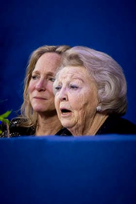 24-01-2026 Amsterdam Princess Beatrix and Princess Margarita de Bourbon de Parme during Jumping Amsterdam in the RAI in Amsterdam. Â  Copyright: xPPEx