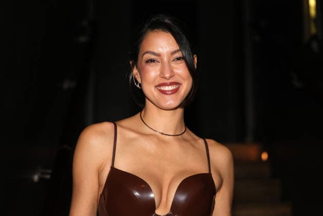 Deutscher Filmball 2026 Rebecca Mir (deutsches Model und Fernsehmoderatorin) posiert für den Fotografen im Ballsaal bei der After Show Party. 50. Deutscher Filmball 2026 am 24.01.2026 im Hotel Bayerischer Hof in München. Bayern, Deutschland.