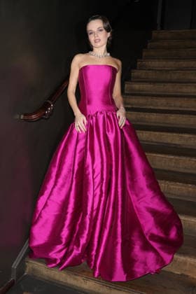 Deutscher Filmball 2026 Darya Birnstiel (deutsche Schauspielerin und Model) posiert für den Fotografen im Ballsaal bei der After Show Party. 50. Deutscher Filmball 2026 am 24.01.2026 im Hotel Bayerischer Hof in München. Bayern, Deutschland.