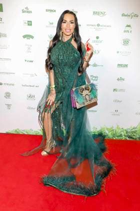 Gina-Lisa Lohfink zu Gast bei der Dschungelparty von Julian F. M. Stoeckel, JW im Marriot Hotel am 23.01.2026 in Berlin Berlin Deutschland *** Gina Lisa Lohfink as a guest at the jungle party of Julian F M Stoeckel, JW at the Marriot Hotel on 23 01 2026 in Berlin Berlin Germany