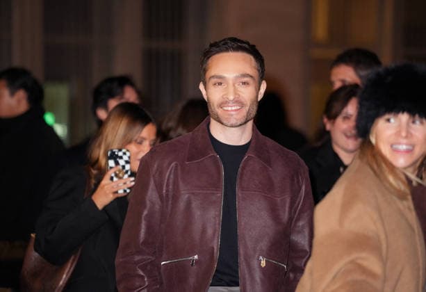 Ed Westwick Arrivals at the Hermès show at the Palais Brogniart Paris Fashion Week Prêt à Porter Homme Automne Hiver 2026 2027 Arrivals at the Hermès Collection Homme Prêt à Porter Automne Hiver 2026 2027 show during Paris Fashion Week PFW at the Palais Brogniart on January 24, 2026 Anne Sophie Guebet Bestimage Arrivals at the Hermès Mens Ready to Wear Autumn Winter 2026 2027 Collection show during Paris Fashion Week PFW at the Palais Brogniart on January 24, 2026 Paris France  Copyright: xAnne-SophiexGuebeyx xBestimagexAnne-SophiexGuebeyx xBestimagex