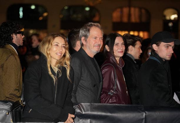 Alexandra Golovanoff, Géraldine Paihlas, Christopher Thomson Arrivals at the Hermès show at the Palais Brogniart Paris Fashion Week Prêt à Porter Homme Automne Hiver 2026 2027 Arrivals at the Hermès Collection Homme Prêt à Porter Automne Hiver 2026 2027 show during Paris Fashion Week PFW at the Palais Brogniart on January 24, 2026 Anne Sophie Guebet Bestimage Arrivals at the Hermès Mens Ready to Wear Autumn Winter 2026 2027 Collection show during Paris Fashion Week PFW at the Palais Brogniart on January 24, 2026 Paris France  Copyright: xAnne-SophiexGuebeyx xBestimagexAnne-SophiexGuebeyx xBestimagex