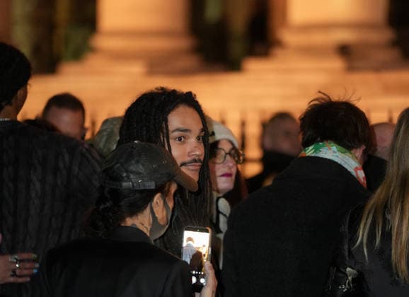 Luka Sabbat Arrivals at the Hermès show at the Palais Brogniart Paris Fashion Week Prêt à Porter Homme Automne Hiver 2026 2027 Arrivals at the Hermès Collection Homme Prêt à Porter Automne Hiver 2026 2027 show during Paris Fashion Week PFW at the Palais Brogniart on January 24, 2026 Anne Sophie Guebet Bestimage Arrivals at the Hermès Mens Ready to Wear Autumn Winter 2026 2027 Collection show during Paris Fashion Week PFW at the Palais Brogniart on January 24, 2026 Paris France  Copyright: xAnne-SophiexGuebeyx xBestimagexAnne-SophiexGuebeyx xBestimagex