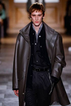 Hermès Mens Ready to Wear Autumn Winter 2026 2027 Collection fashion show during Paris Fashion Week PFW at Palais Brongniart on January 24, 2026 Hermès Mens Ready to Wear Autumn Winter 2026 2027 Collection fashion show during Paris Fashion Week PFW at Palais Brongniart on January 24, 2026 Paris France  Copyright: xAgencex xBestimagexAgencex xBestimagex