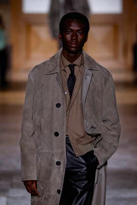 Hermès Mens Ready to Wear Autumn Winter 2026 2027 Collection fashion show during Paris Fashion Week PFW at Palais Brongniart on January 24, 2026 Hermès Mens Ready to Wear Autumn Winter 2026 2027 Collection fashion show during Paris Fashion Week PFW at Palais Brongniart on January 24, 2026 Paris France  Copyright: xAgencex xBestimagexAgencex xBestimagex