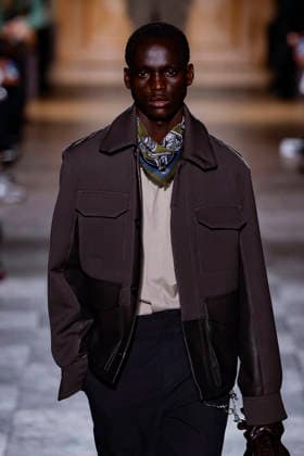 Hermès Mens Ready to Wear Autumn Winter 2026 2027 Collection fashion show during Paris Fashion Week PFW at Palais Brongniart on January 24, 2026 Hermès Mens Ready to Wear Autumn Winter 2026 2027 Collection fashion show during Paris Fashion Week PFW at Palais Brongniart on January 24, 2026 Paris France  Copyright: xAgencex xBestimagexAgencex xBestimagex