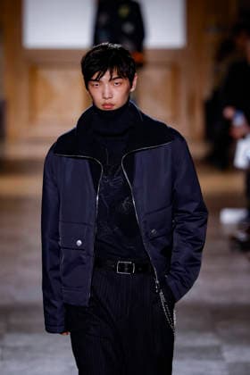 Hermès Mens Ready to Wear Autumn Winter 2026 2027 Collection fashion show during Paris Fashion Week PFW at Palais Brongniart on January 24, 2026 Hermès Mens Ready to Wear Autumn Winter 2026 2027 Collection fashion show during Paris Fashion Week PFW at Palais Brongniart on January 24, 2026 Paris France  Copyright: xAgencex xBestimagexAgencex xBestimagex