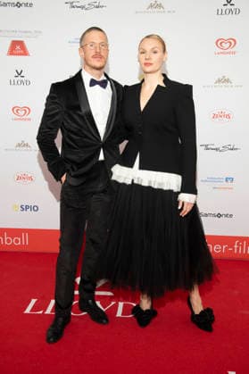 Golo Euler und Rosalie Thomass beim 50. Deutschen Filmball 2026 im Hotel Bayerischer Hof. München, 24.01.2026