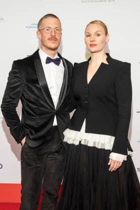 Golo Euler und Rosalie Thomass beim 50. Deutschen Filmball 2026 im Hotel Bayerischer Hof. München, 24.01.2026