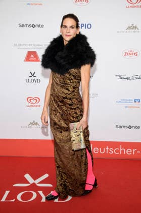 Bibiana Beglau beim 50. Deutschen Filmball 2026 im Hotel Bayerischer Hof. München, 24.01.2026