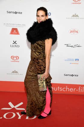 Bibiana Beglau beim 50. Deutschen Filmball 2026 im Hotel Bayerischer Hof. München, 24.01.2026