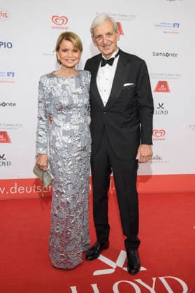 Uschi Glas mit Ehemann Dieter Hermann beim 50. Deutschen Filmball 2026 im Hotel Bayerischer Hof. München, 24.01.2026