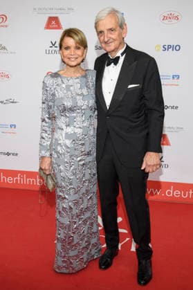 Uschi Glas mit Ehemann Dieter Hermann beim 50. Deutschen Filmball 2026 im Hotel Bayerischer Hof. München, 24.01.2026