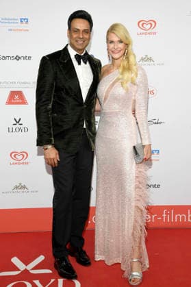 Param Multani und Natascha Grün beim 50. Deutschen Filmball 2026 im Hotel Bayerischer Hof. München, 24.01.2026