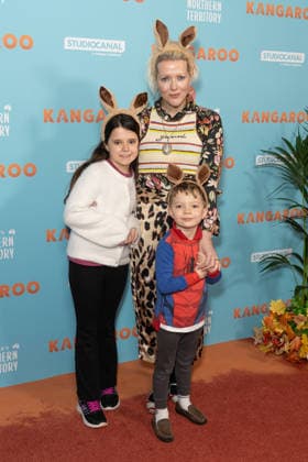 UK Gala Screening of Kangaroo in London, UK - 25 Jan 2026 Jakki Jones (C) attends the UK Gala Screening of Kangaroo at Vue West End in London. London United Kingdom Copyright: xPhilxLewisx xSOPAxImagesx JakkiJones-7901
