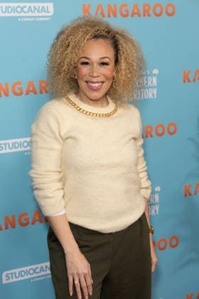 UK Gala Screening of Kangaroo in London, UK - 25 Jan 2026 Ria Hebden attends the UK Gala Screening of Kangaroo at Vue West End in London. London United Kingdom Copyright: xPhilxLewisx xSOPAxImagesx RiaHebden-7896