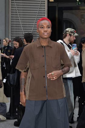 Arlo Parks Arriving at the Sacai Mens Ready to Wear Fall Winter 2026 2027 show during Paris Fashion Week PFW on January 25, 2026 Shana Abitbol Bestimage Arriving at the Sacai Mens Ready to Wear Fall Winter 2026 2027 Collection show during Paris Fashion Week PFW on January 25, 2026 Paris France  Copyright: xShanaxAbitbolx xBestimagexShanaxAbitbolx xBestimagex