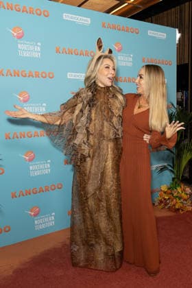 UK Gala Screening of Kangaroo in London, UK - 25 Jan 2026 Juliet Mayhew (L) and Nicola Wills (R) attend the UK Gala Screening of Kangaroo at Vue West End in London. London United Kingdom Copyright: xPhilxLewisx xSOPAxImagesx JulietMayhewNicolaWills -7944