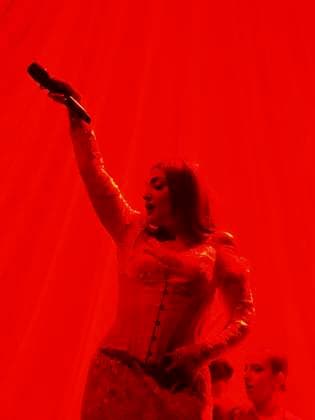 January 25, 2026, Madrid, Madrid, Spain: The Spanish singer performs a concert during the INVERFEST winter festival, held at the Circo Price in Madrid. Madrid Spain - ZUMAh199 20260125_zip_h199_011 Copyright: xAaronxHerediax